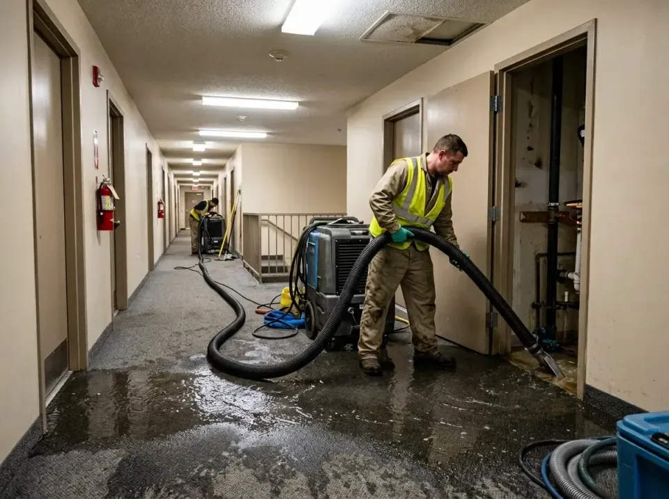 multi-unit-apartment-hallway-f-005 — frequently asked questions, Emergency Burst Pipe Water Extraction & Removal in Sedro-Wo…